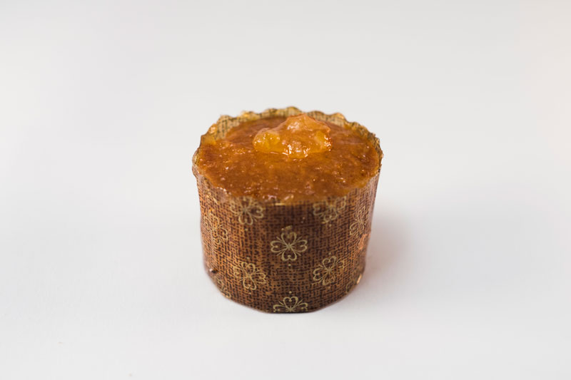 Pastel bizcocho de naranja elaborado por Pastelería Eceiza de Tolosa