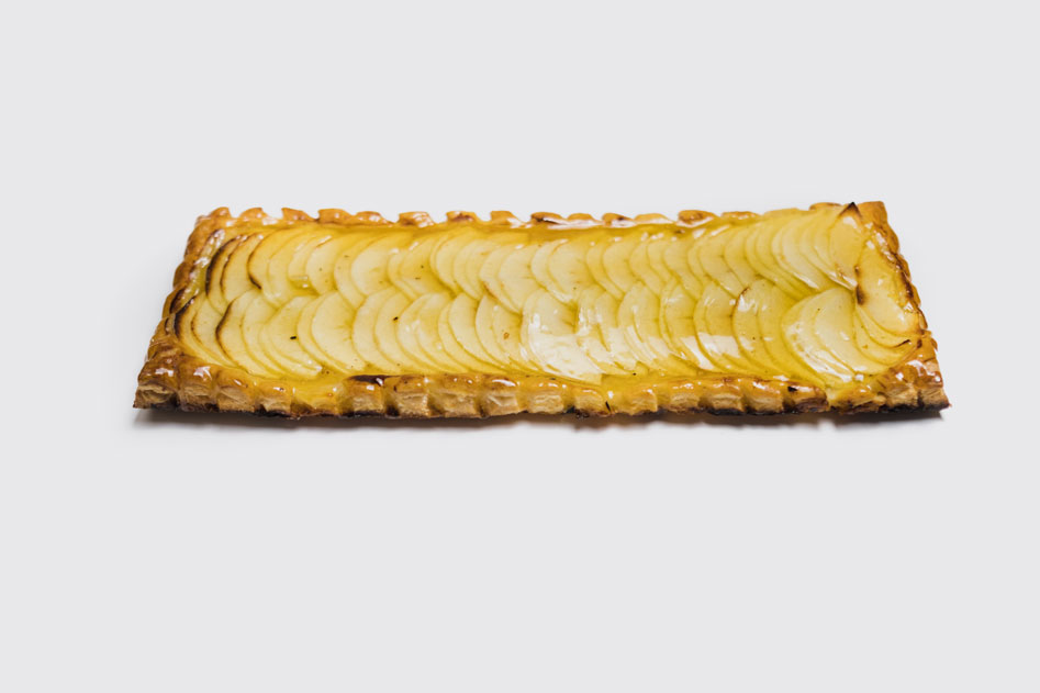 Tarta de manzana de elaboración artesanal por Pastelería Eceiza, de Tolosa